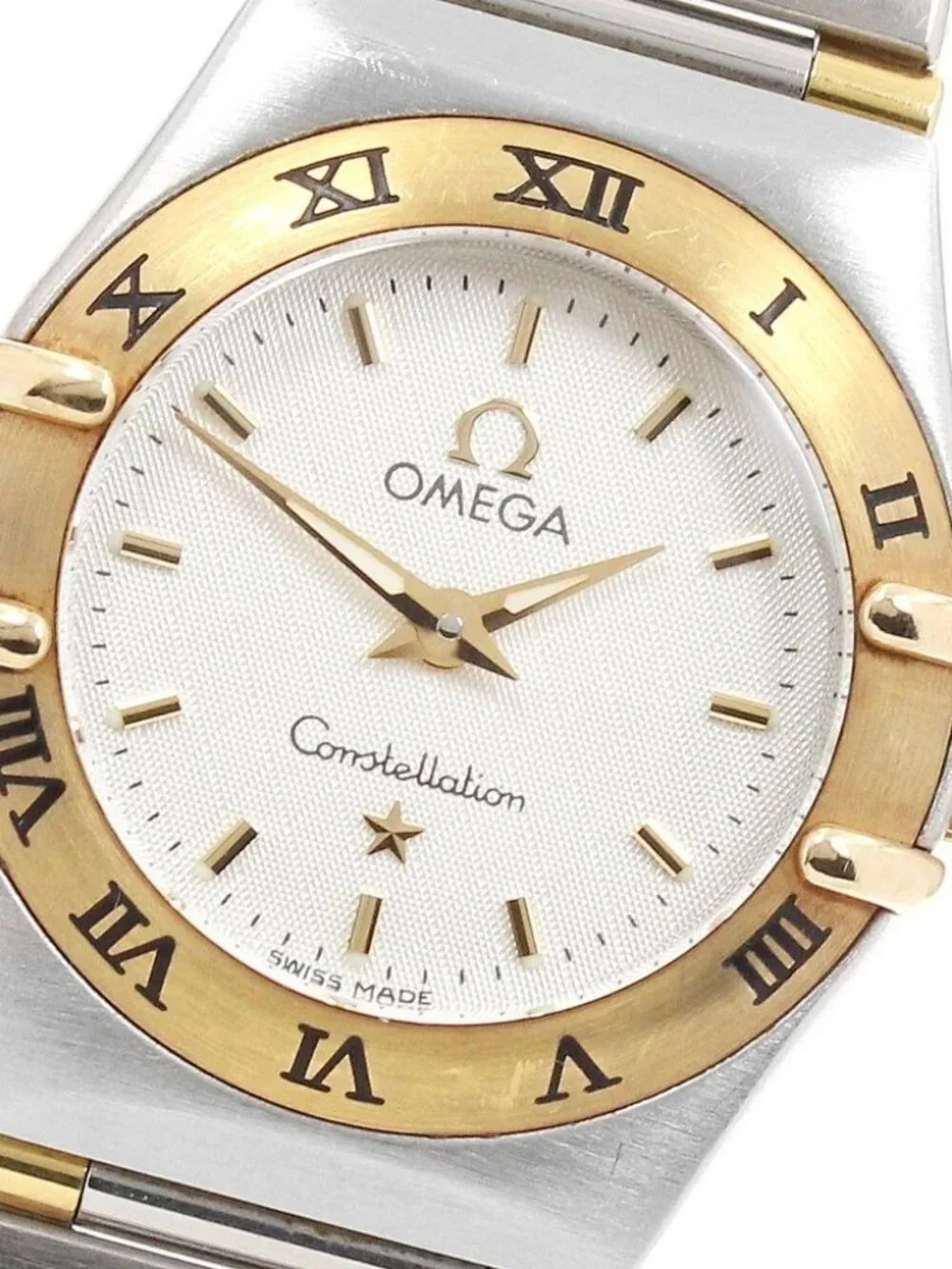OMEGA Constellation 1362.30 harf bar white Dial Quartz Ladies Watch_951712